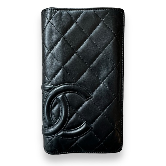 Chanel Lambskin Long Bi-Fold Wallet authentic - Picture 2 of 13